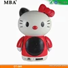 Mini Cute Portable Hello Kitty Bluetooth Speaker for Cellphone/Phone/Computer/DVD/VCD/Home Theater