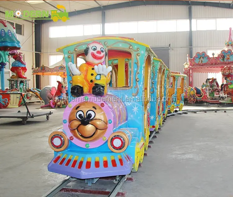 Outdoor fun amusement equipment park attractions mini track train