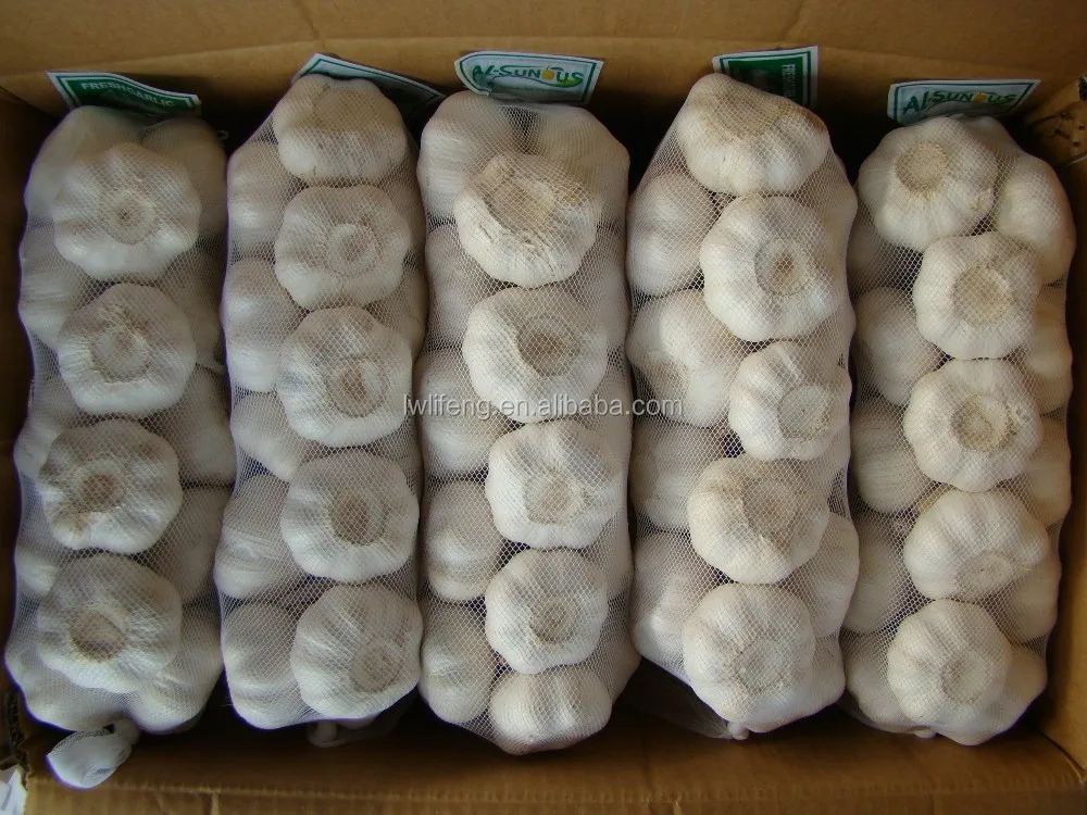 2017 chinese perfect quality pure white garlic
