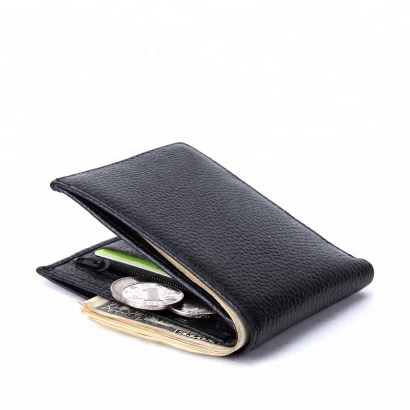 High Quality Genuine Leather Wallet Rfid Blocking Front Pocket Wallet ...