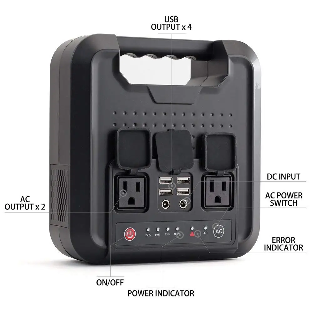 New Products High Capacity Rohs Power Bank 220wh External Battery