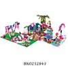 Happy girl block toy enlightenment building block for girls 6 models assorted