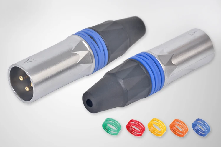 High Quality 3 Pin Male Waterproof Xlr Connector Xlr214g Buy