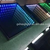 LED dance floor infinity 3D flooring effect tiles wedding decoration price mirror portable stage lighting on sale