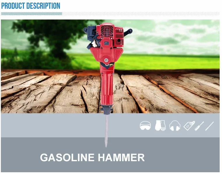Portable Drilling Machine Gasoline/petrol Hammer Drill Buy Petrol Hammer Drill,Hammer Drilling