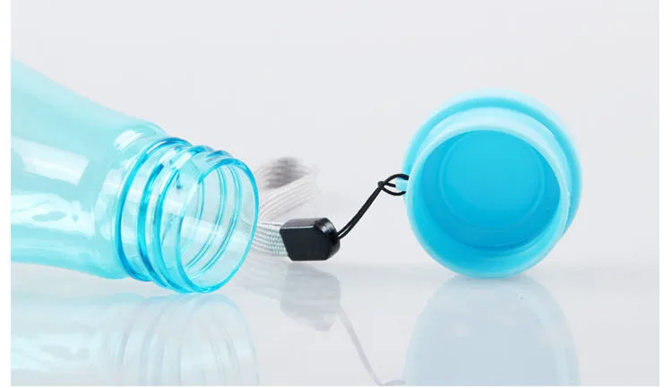 400ml Cartoon Design Plastic Soda Bottle With Swing Top