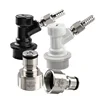 Ball Lock Keg 5/8 FPT Thread Coupler Adapter ,Stainless Steel Ball Lock Quick Disconnect Conversion Kit for Home Beer Brewing