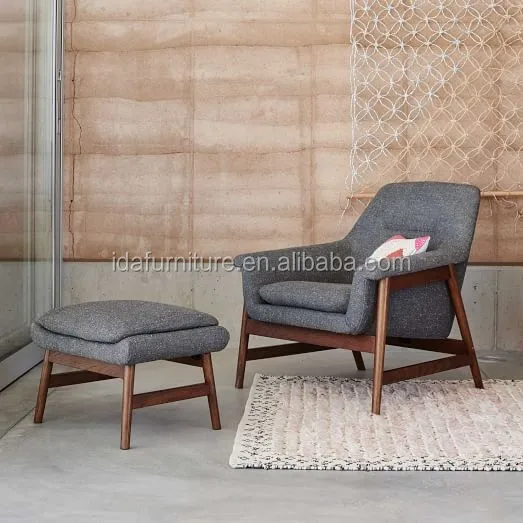 moderne mode scandinavische meubels leisure hout stof stoel - buy