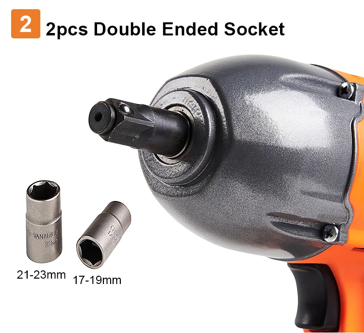 First Rate Powerful 500n.m 1/2" Adjustable Torque Electric Impact