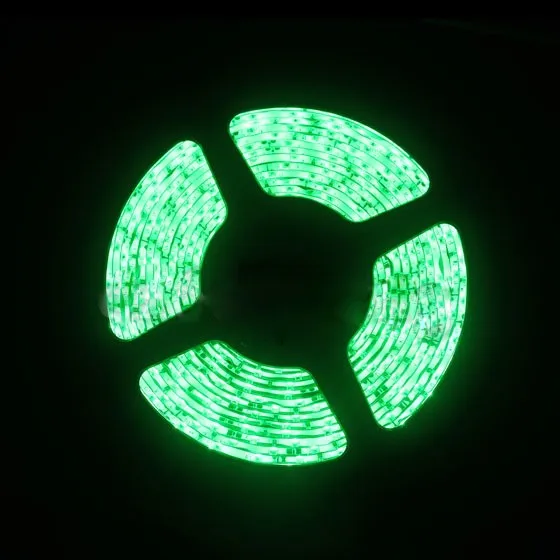 Hot Sale ! 5M/lot IP65 Waterproof 3528 600 LED Strip Light Ribbon Tape 120led/m Warm White Cold White Blue Green Red LED stripe