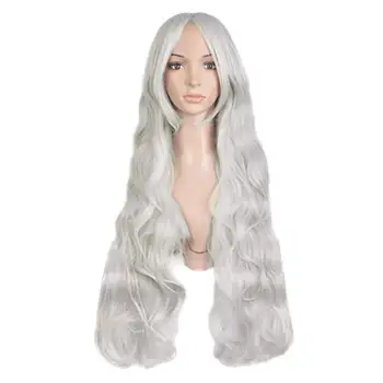 long white costume wig
