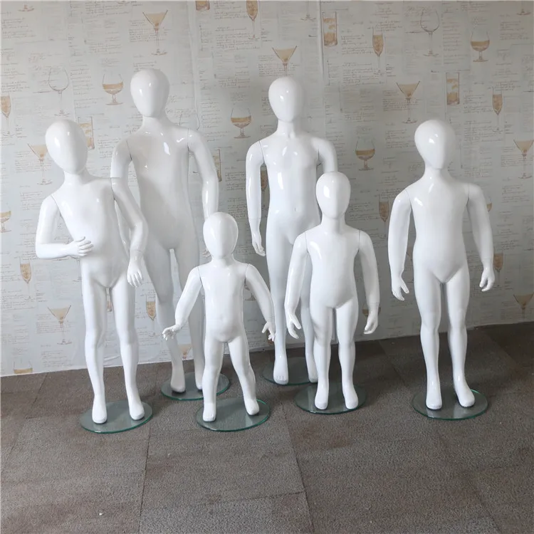 Xinji Wholesale Used Fiberglass Children Clothes Mannequins Fashion