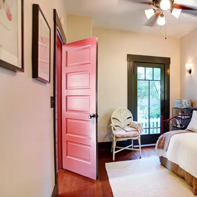 Комплект для внутренней твердой деревянной двери с новой системой быстрой сборки