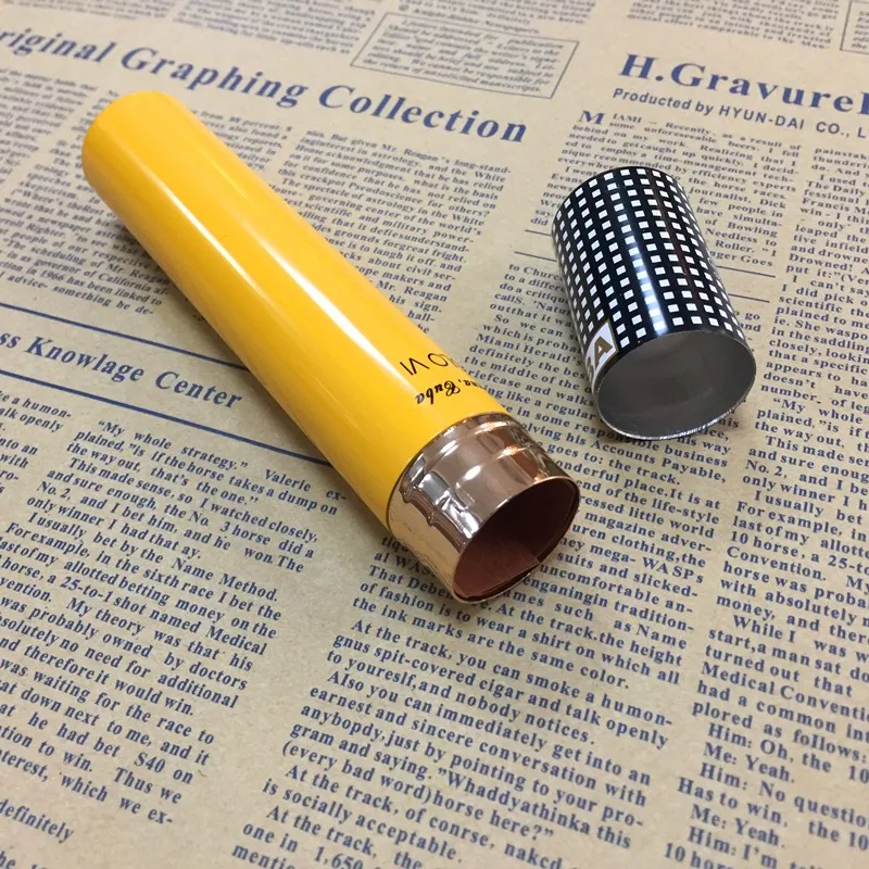 Custom Spanish Cedar Veneer Aluminum Cigar Tubes Wholesale Buy Cigar