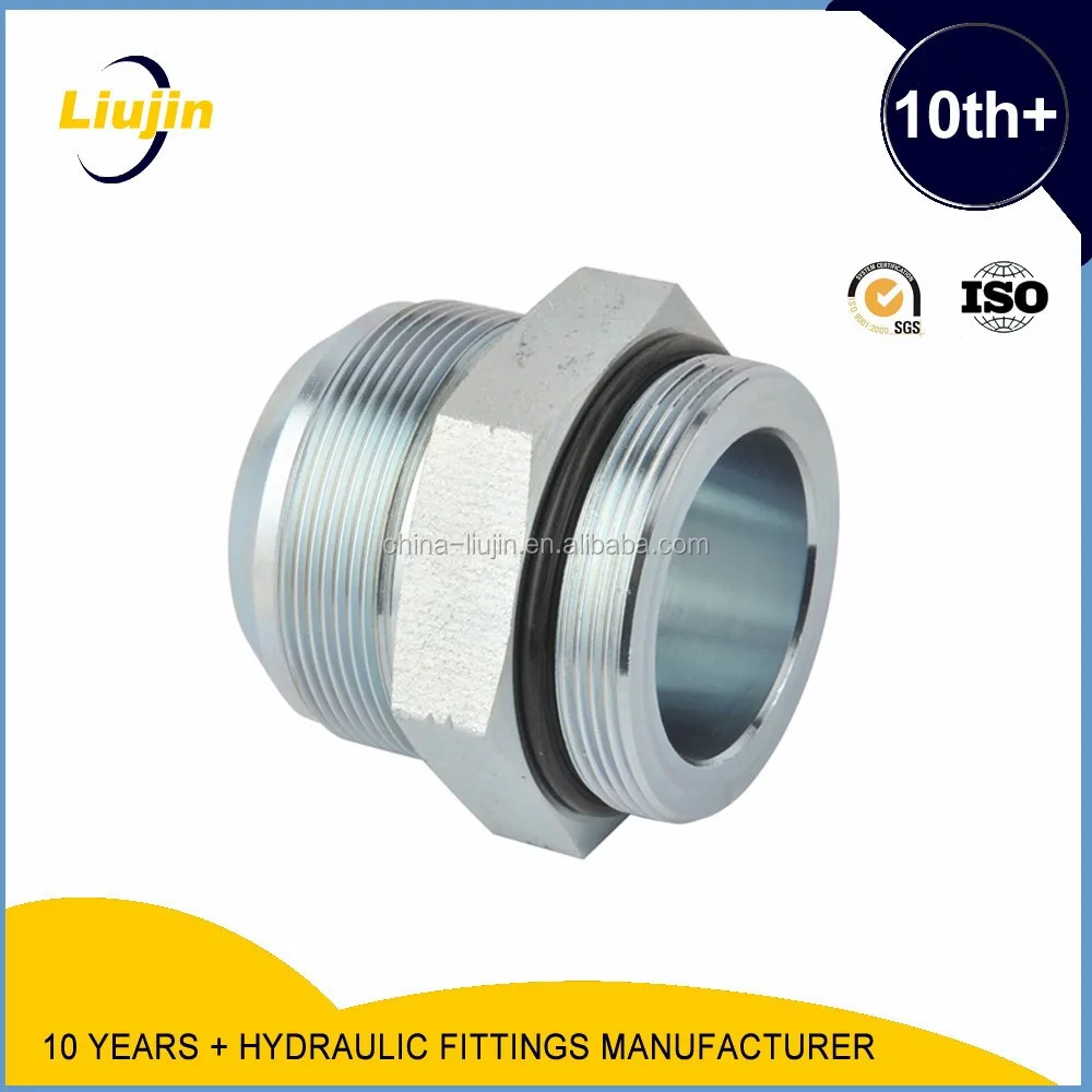 With 10 years experience factory supply high quality male straight pipe fittings