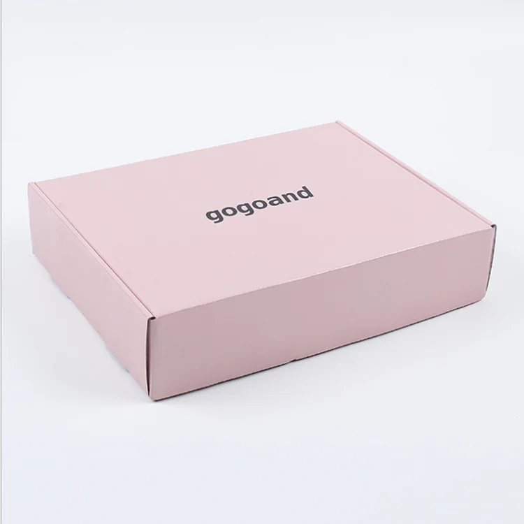 Best Beautiful Cyan Corrugated Cardboard Printing Gift Packaging Boxes