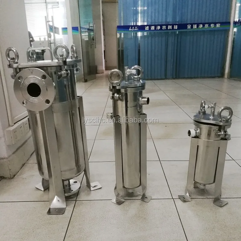 Lvyuan Customized stainless steel bag filter housing factory for sea water