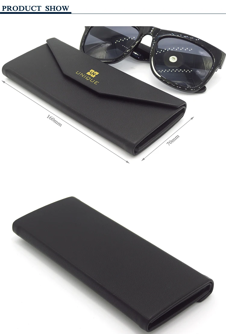 Wholesale Customized Multiple Styles Folded Glasses Case Foldable