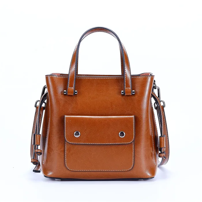 Factory Custom Fashion Women Bags Handbag Designer Genuine Leather Lady