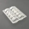 Customized double transparent blister packaging clamshell