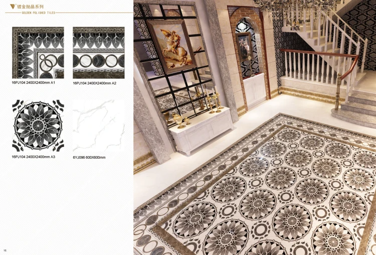 Imágenes De Cerámica Residencial De Gran Tamaño,2400x2400mm,Baldosas De