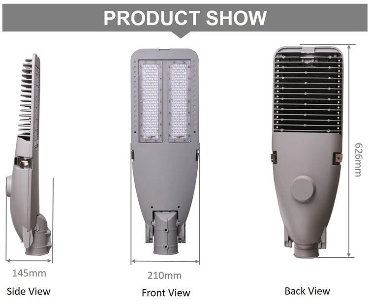 China manufacturer new design best price outdoor ip65 140w led street lamp light for sale