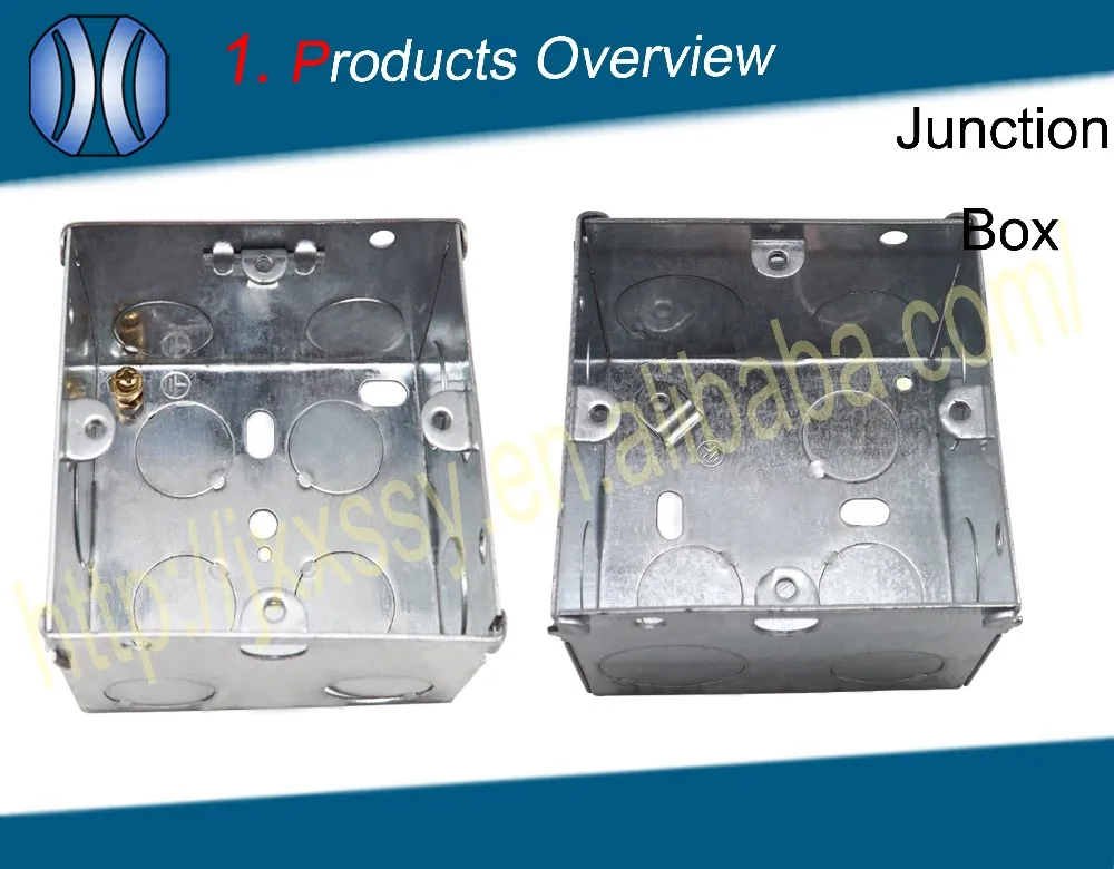 Metal British Standard 3x3 Gi Box Metal Electric Junction Box Buy Square 3*3 Uk Standard