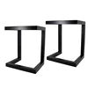 Wholesale custom metal modern cast iron furniture legs dining table legs bar tables leg black