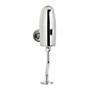 Toilet wall concealed electronic touchless flush valves
