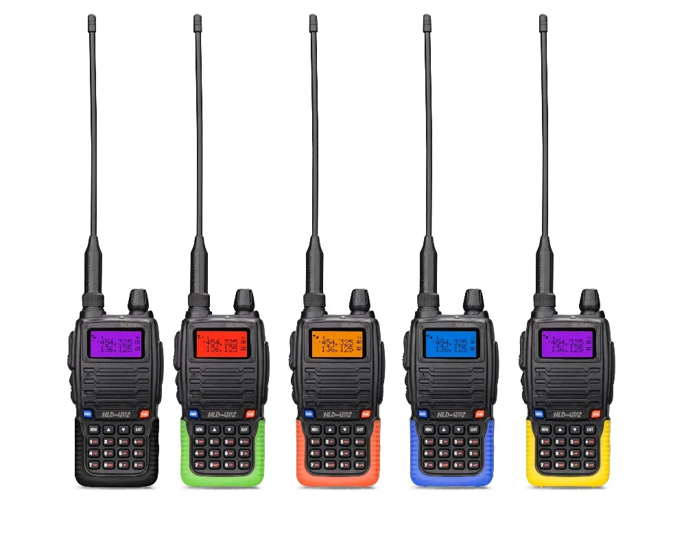 5w Hlduv2 Dual Band Professional Fm Two Way Radio Transmitter Vhf/uhf