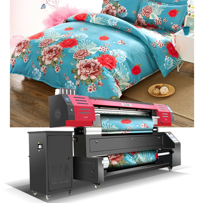Large Format Roll To Roll Digital Cotton Fabric Printing Machine - Buy Fabric Printing Machine 