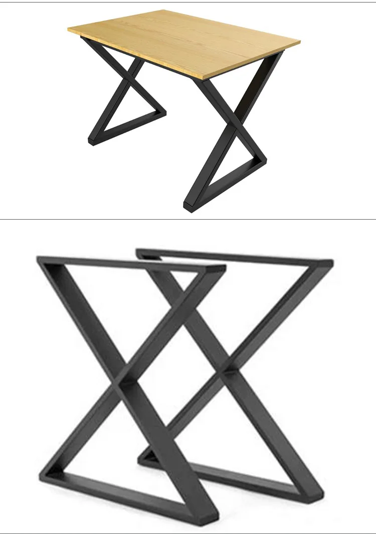 China Supplier 304 Stainless Steel Table Leg Parts Metal Table Frame