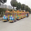 Kids entertainment kids ride fun train mini trackless train for shopping mall and park