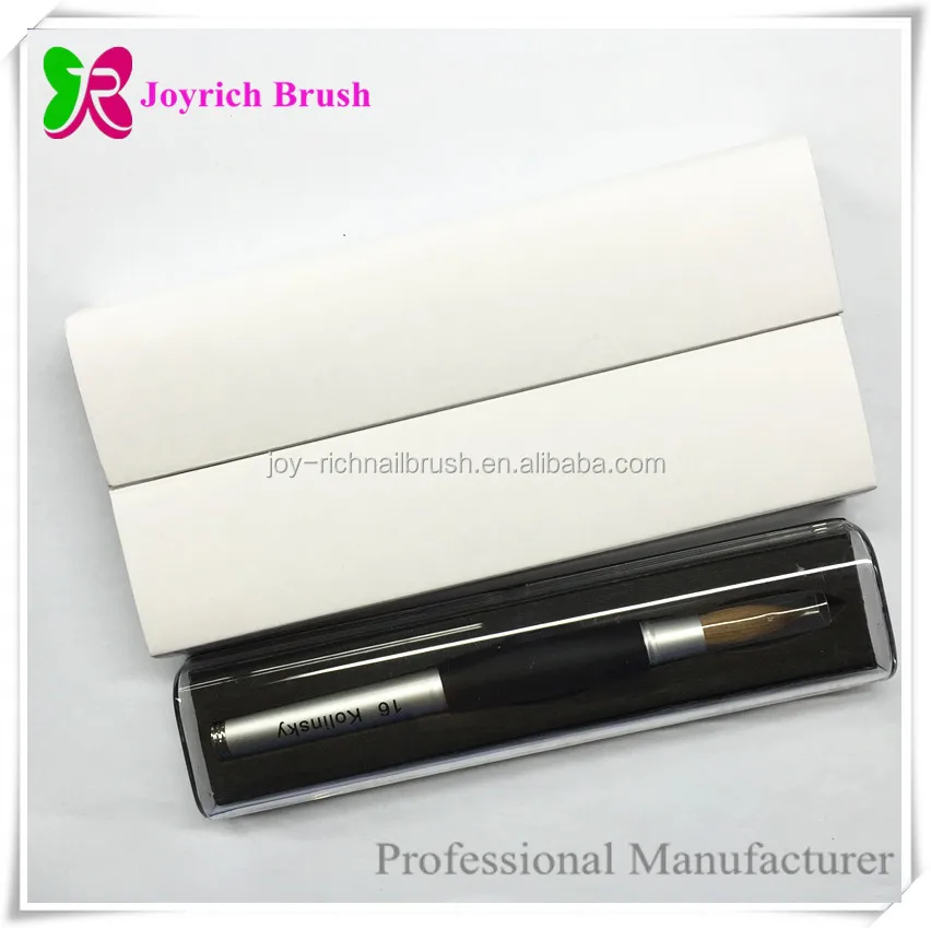 Salon Using New Design Joyrich Metal Handle Best Kolinsky Hair Kolinsky