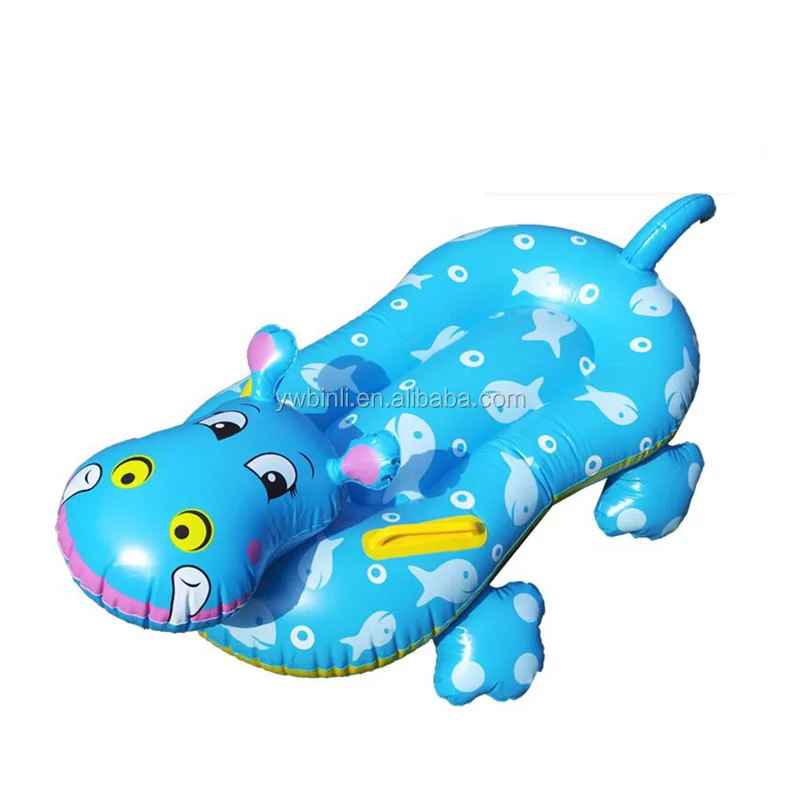 Novelty Inflatable Hippo Pool Floats 