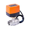 2 Way DN20 Full Bore Female NPT/BSP Thread SS304 CF8 Electric Motorized Ball Valve for Drinking Water