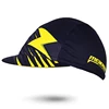 Wholesale Lightning Fleet Yellow Printing Black Cycling Cap