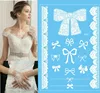 Hot sale white lace sexy temporary tattoo stickers for beauty girls j020