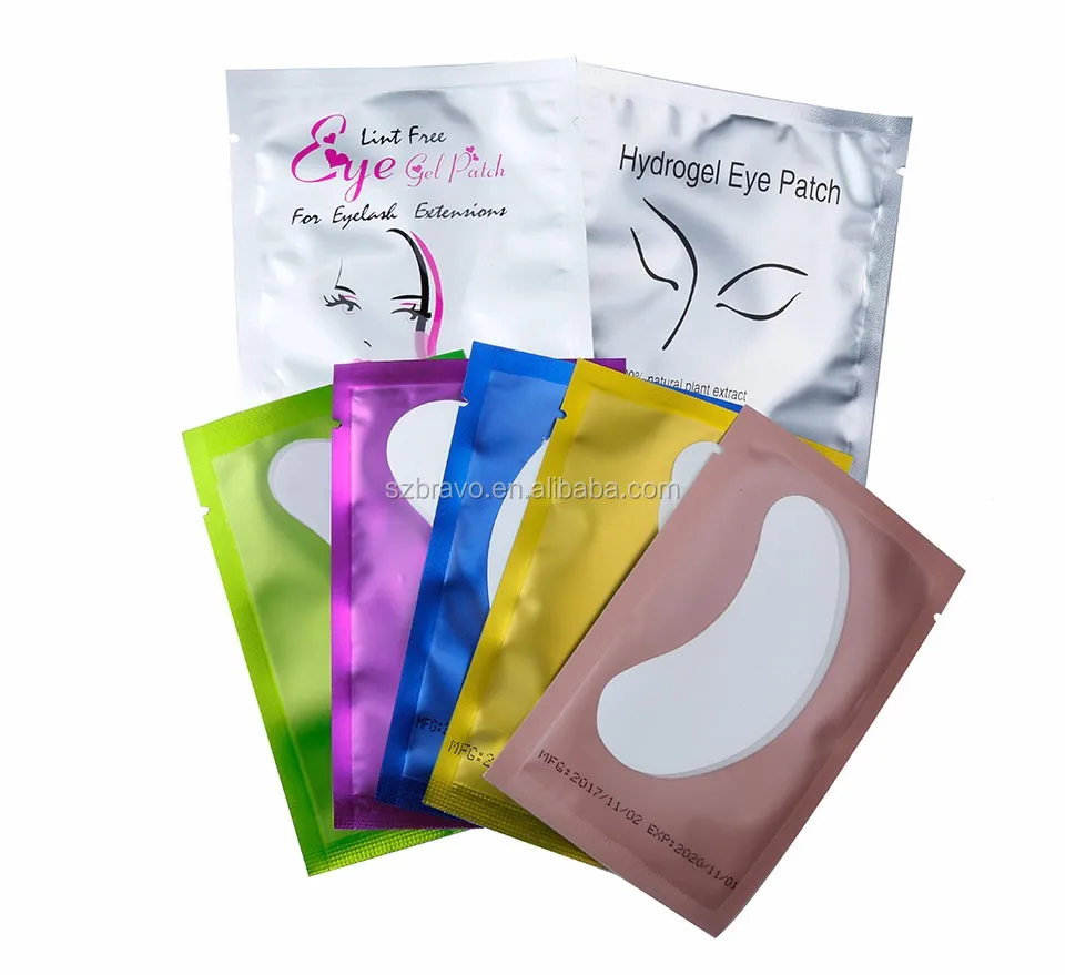 110 Pairs Under Eye Eyelash Extension Gel Patches Kit,Lint Free Eye Mask Pads Lash Extension