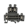 JUT1-4/2Q Double-layer Screw DIN rail terminal block for 4.0mm2 Bridge-connected for both levels