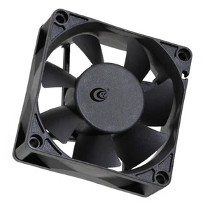dc axial fan 12v 70x70x25mm air purifier plastic exhaust fan