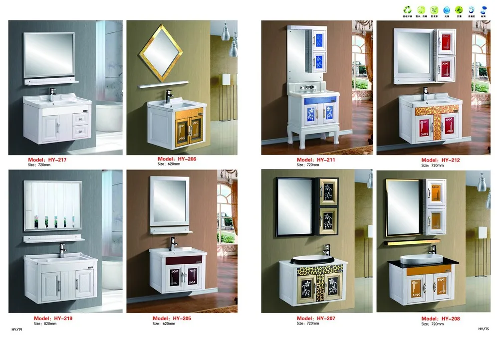 Armario De Espejo De Baño/montado En El Suelo/montado En La Pared - Buy