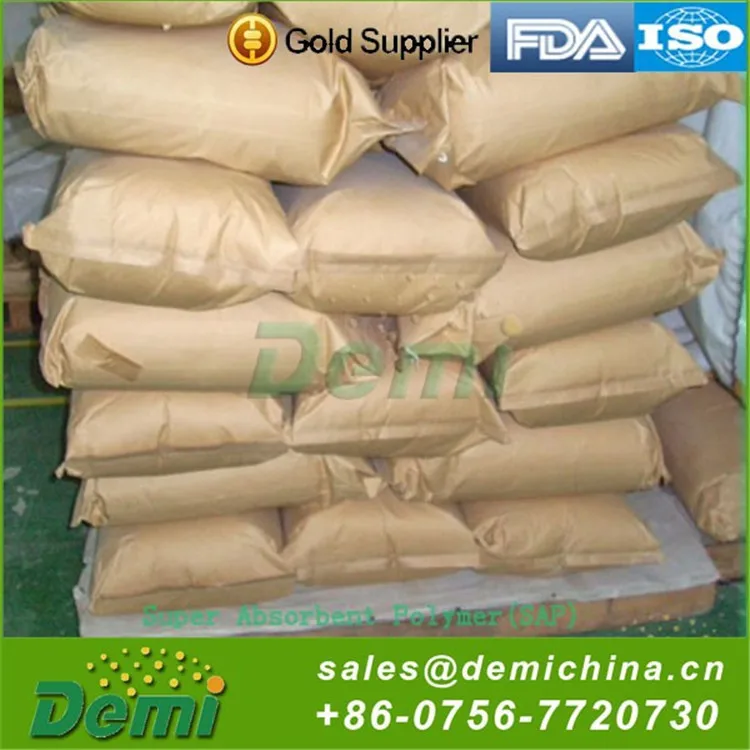 Super Absorbent Polymer SAP Raw Materials for Super Absorbency Diapers