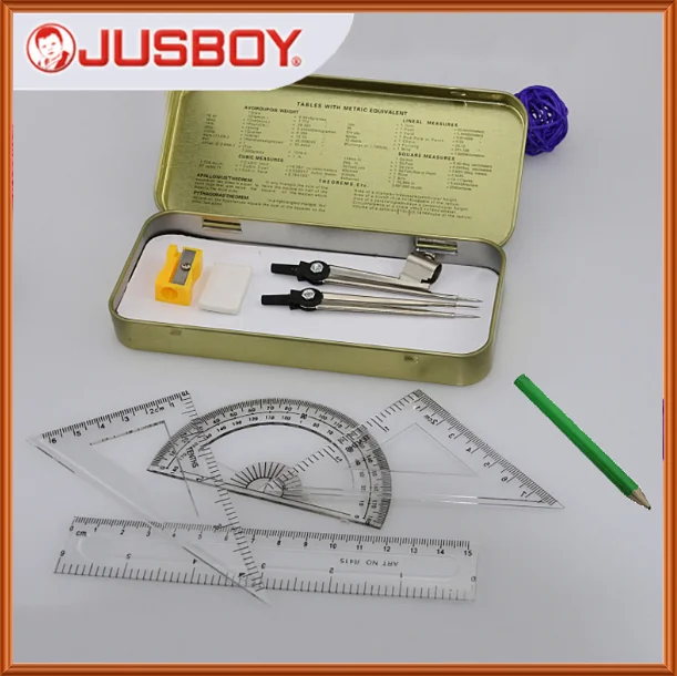 Office Stationery Items Names Geometry Box,Wholesale Stationery China