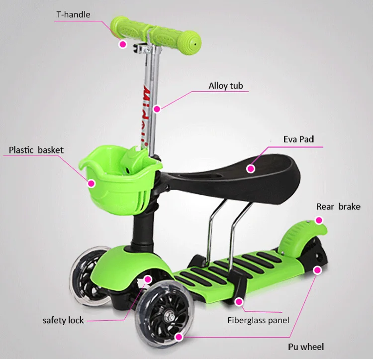 Bebek Aluminyum Alasimli Ayarlanabilir Scooter Acik Oyuncaklar Bebek Uc Tekerlekli Bisiklet Tekerlekleri Cocuk Bisikleti Slayt Oyuncak Araba Buy Aluminyum Alasim Ayarlanabilir Scooter Acik Oyuncaklar Bebek Tircycle Bisiklet Cocuk Scooter Product On