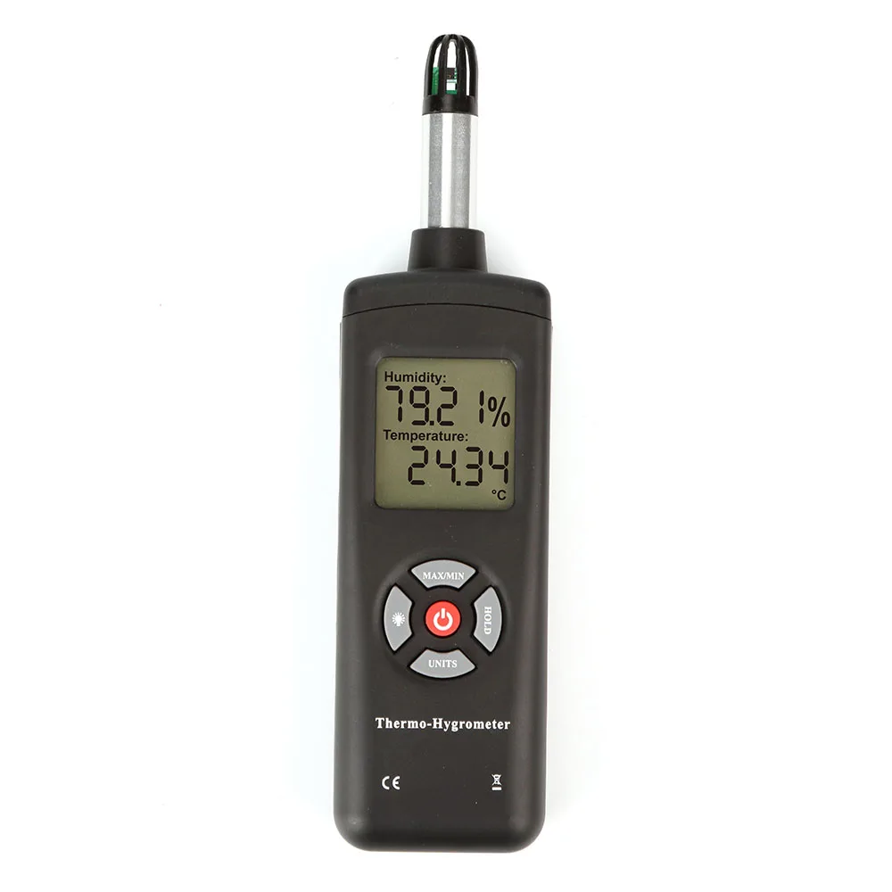 High Accuracy Industrial Digital Handheld Temperature And Humidity Detector Temperature 0688