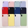 New Arrival Customize 2019 Hot Sale Soft Touch OEM&ODM Original Logo Real Liquid Silicone Case For Iphone6/7/8 X XS XSMAX