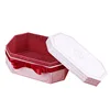 2019 vogue customized red octagonal cardboard Precious objects paper gift packaging box for wedding