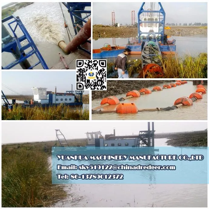 sand pumping dredger