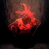 Goku get a dragon ball Dragon Ball Son 3D Lamp Led Night Light Cartoon Figure Lamps Children gift room decor night lamp